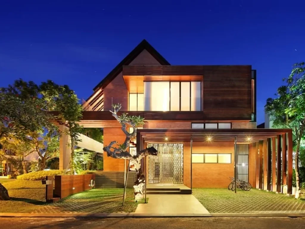 Desain Tropis Modern
